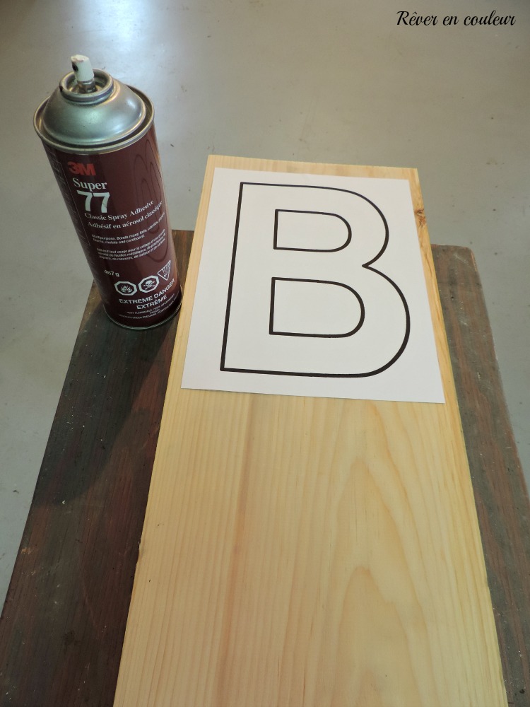 DIY-how to do an engraved wood bakery sign