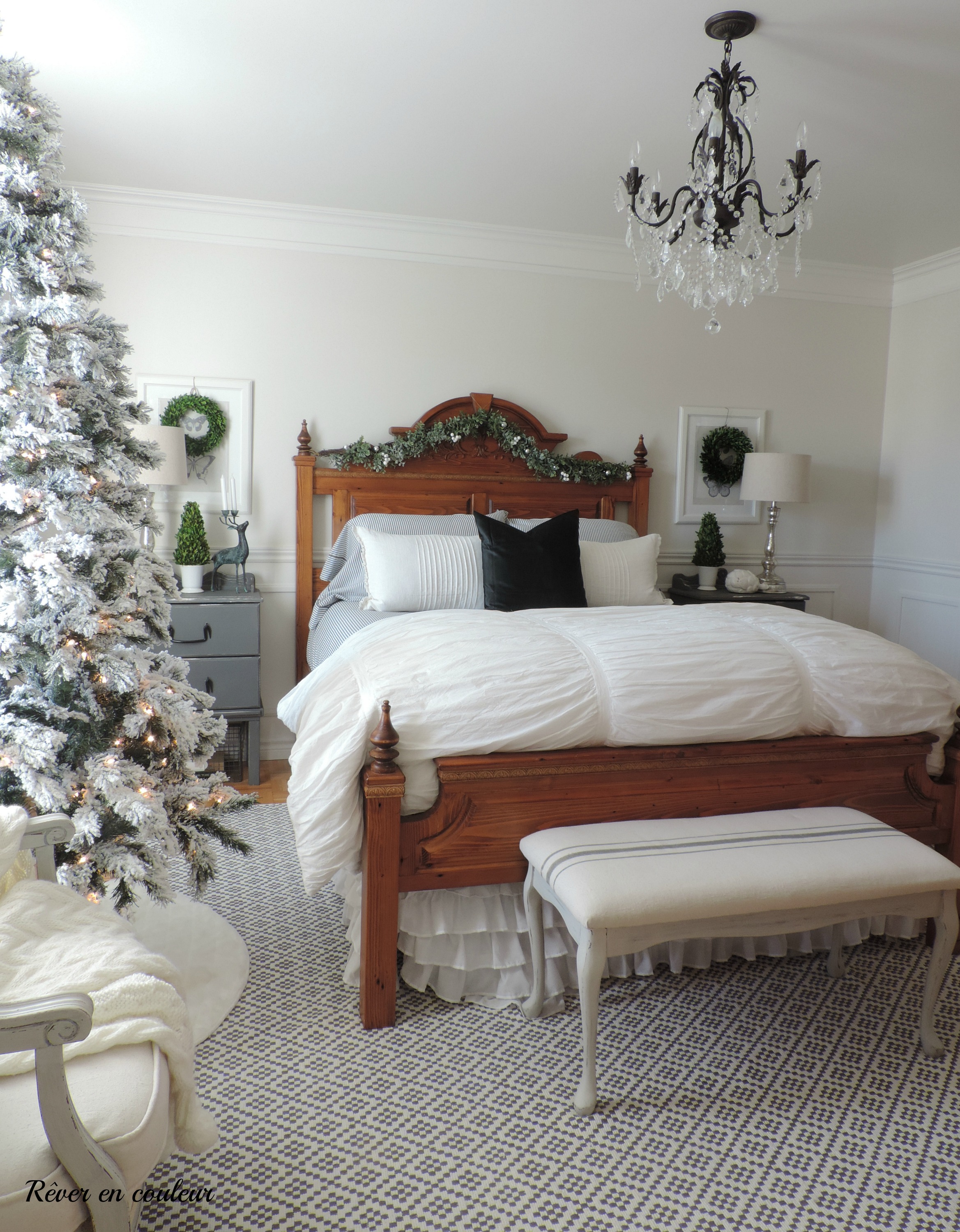 Christmas in the bedroom