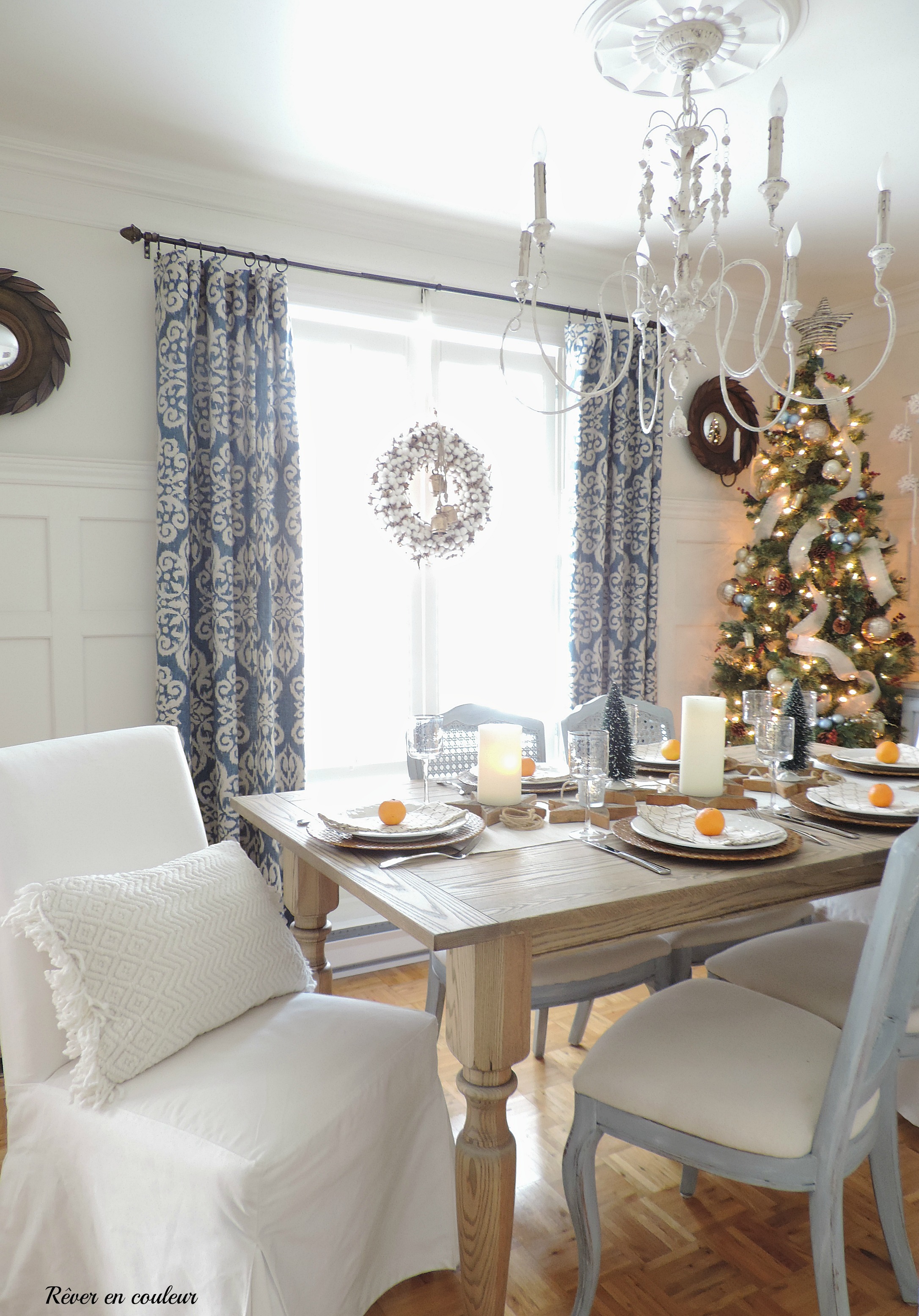 Christmas in the dining room