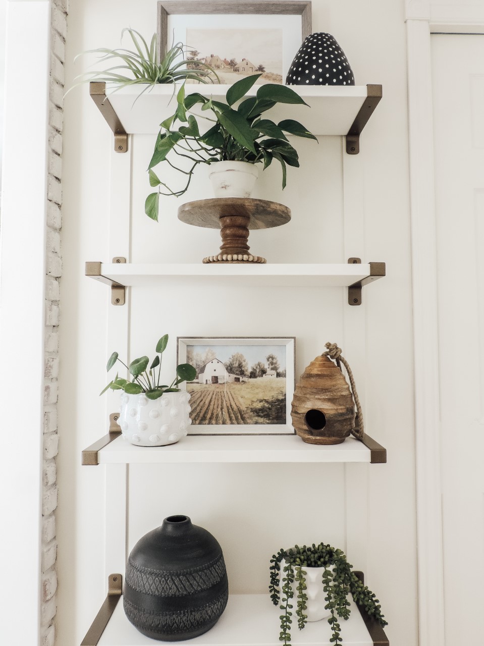 diy ikea wall shelves