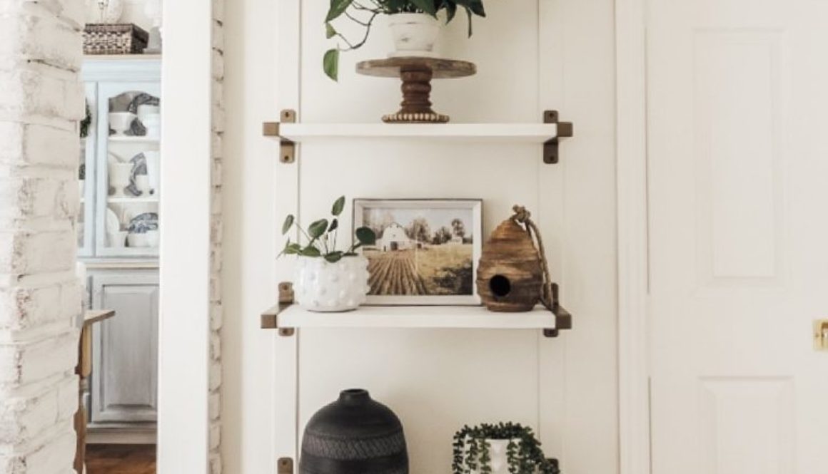 diy ikea wall shelves